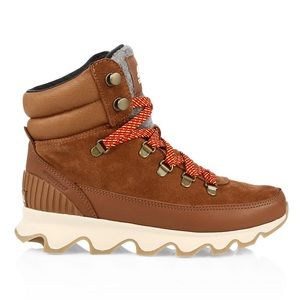 SOREL KINETIC CONQUEST BOOTS VELVET TAN 10